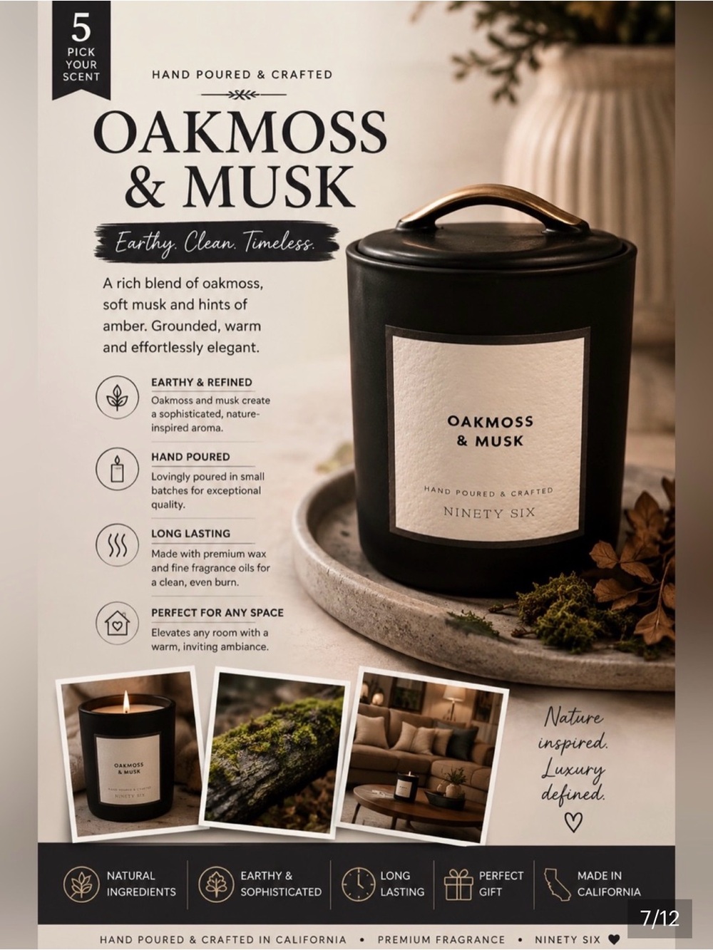 Buy now: SAND + PAWS Pet Odor Candle or Lux Candles — Buyer’s Pick - Picture 5 of 10